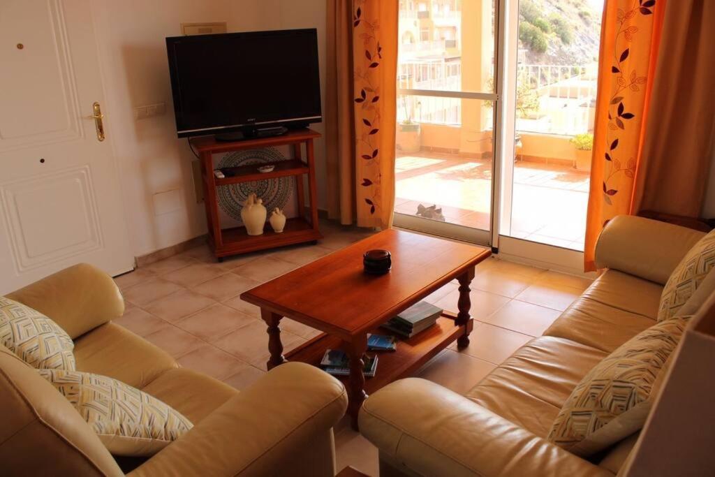 Great Sea View, Pool & Parking Apartman Mojácar Kültér fotó