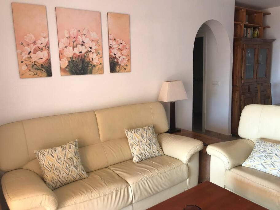 Great Sea View, Pool & Parking Apartman Mojácar Kültér fotó