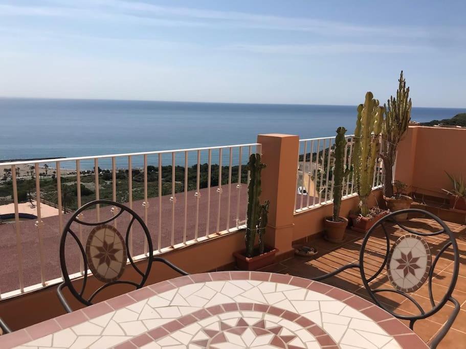 Great Sea View, Pool & Parking Apartman Mojácar Kültér fotó